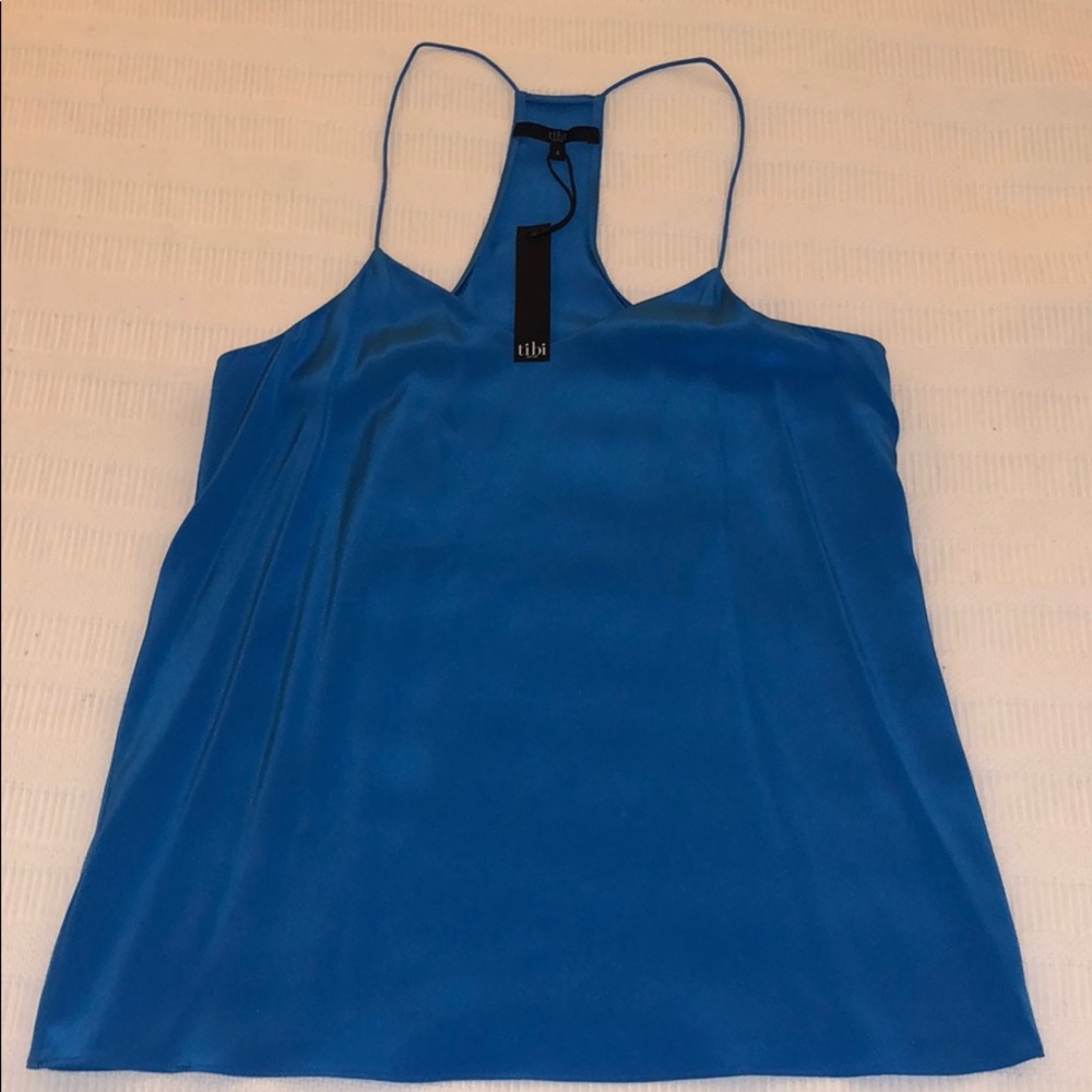 Never Worn Blue Tibi Cami